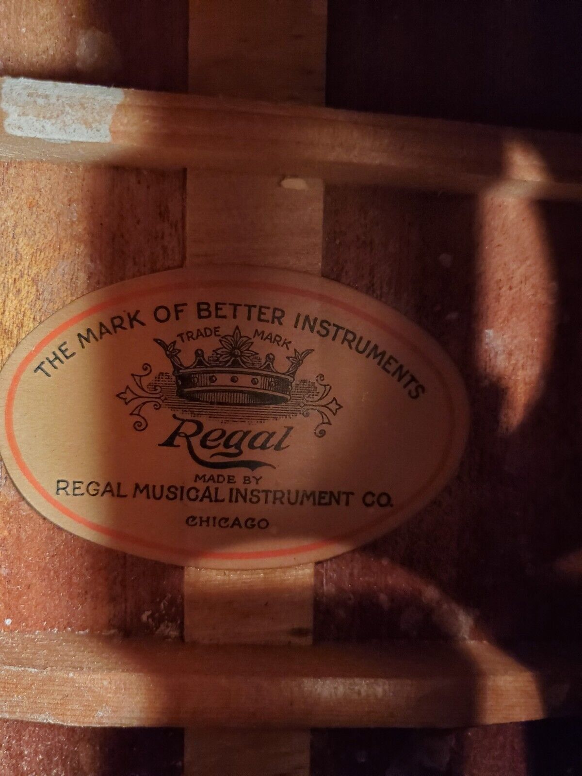 Vintage 1930s Regal Parlor Guitar – Lyon & Healy Quality Built 7