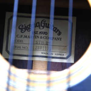 SIGMA STB-RE ACOUSTIC BASS GUITAR - Image 3