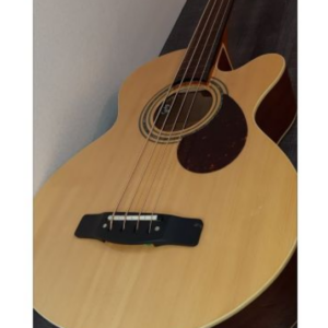 Acoustic Bass Guitar Greg Bennett Design AB-2FL Natural - Image 4