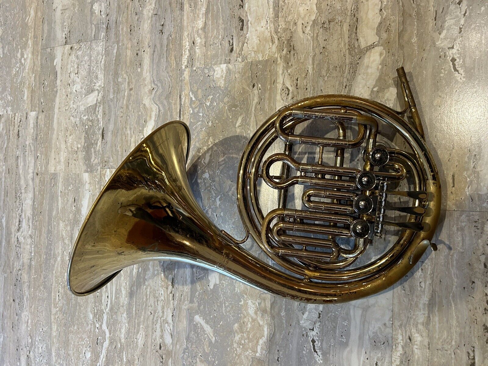 DEG (Getzen) Double B Flat To F Descant French Horn Made in the usa 1