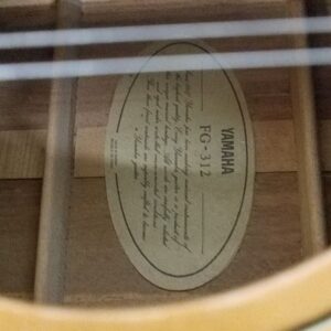 Yamaha FG-312 12-String Acoustic Guitar - Image 3