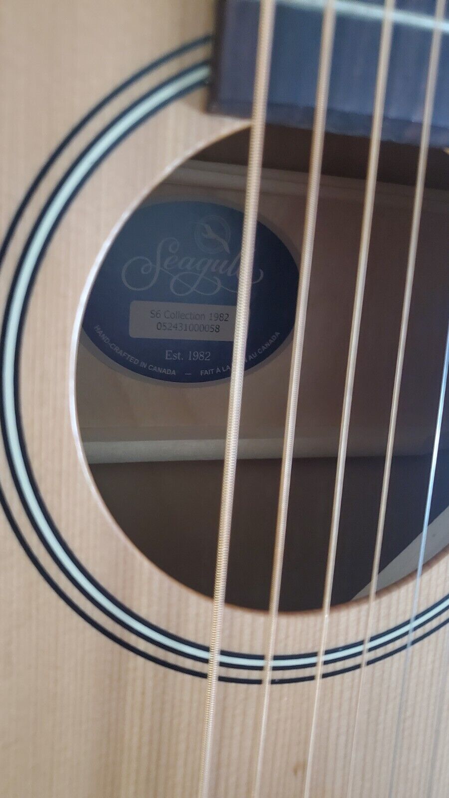 Seagull S6 Collection 1982 Acoustic Guitar 2