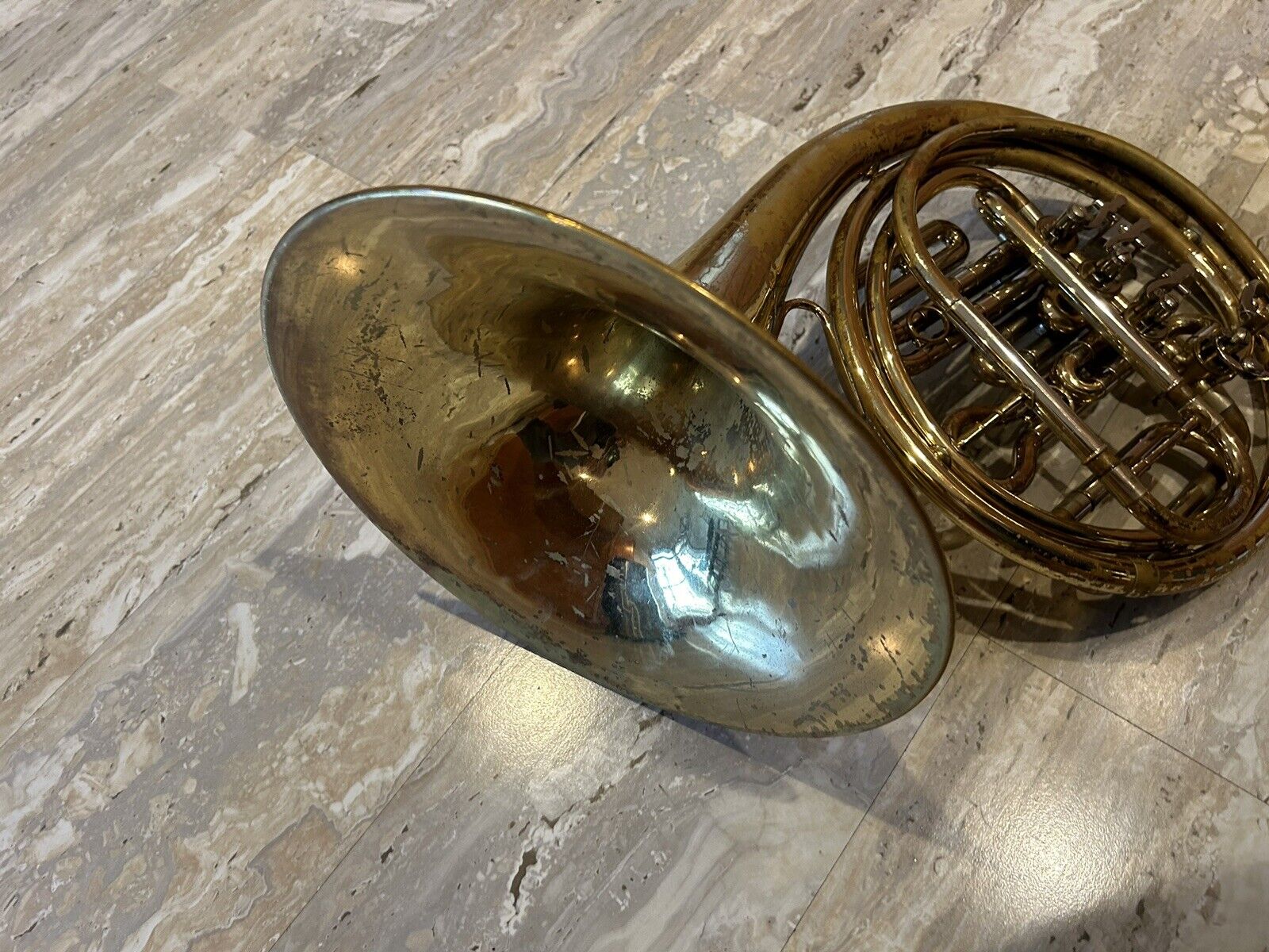 DEG (Getzen) Double B Flat To F Descant French Horn Made in the usa 4