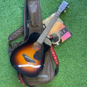 Yamaha FG-Junior JR2 Sunburst Acoustic Guitar With Case Bag - Image 1