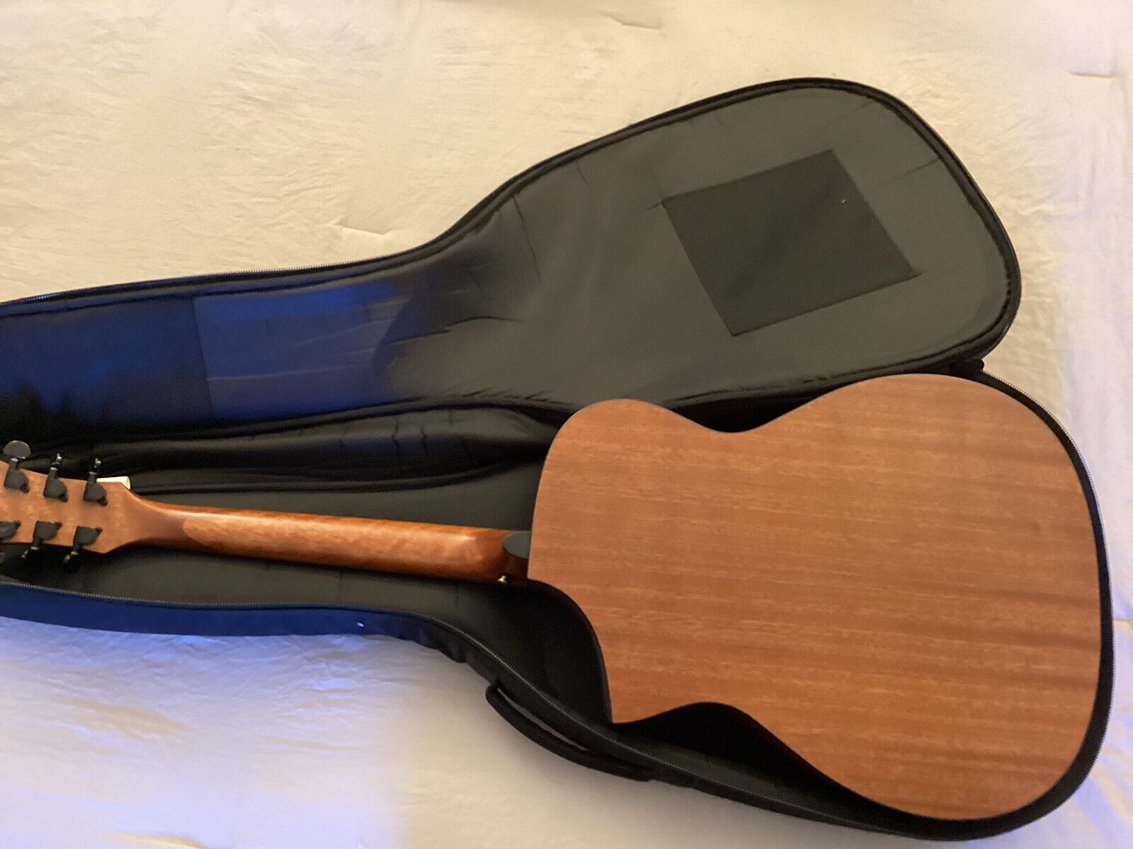Michael Kelly Natural Acoustic Guitar with Road Runner Case 6