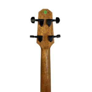 Haze 37"Solid Koa Top Height Adjustable Saddle Acoustic Bass Guitar-HZMINISEBKOA - Image 17