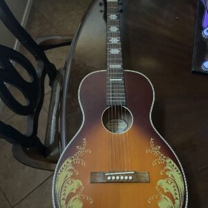 recording king acoustic guitar used - Image 1