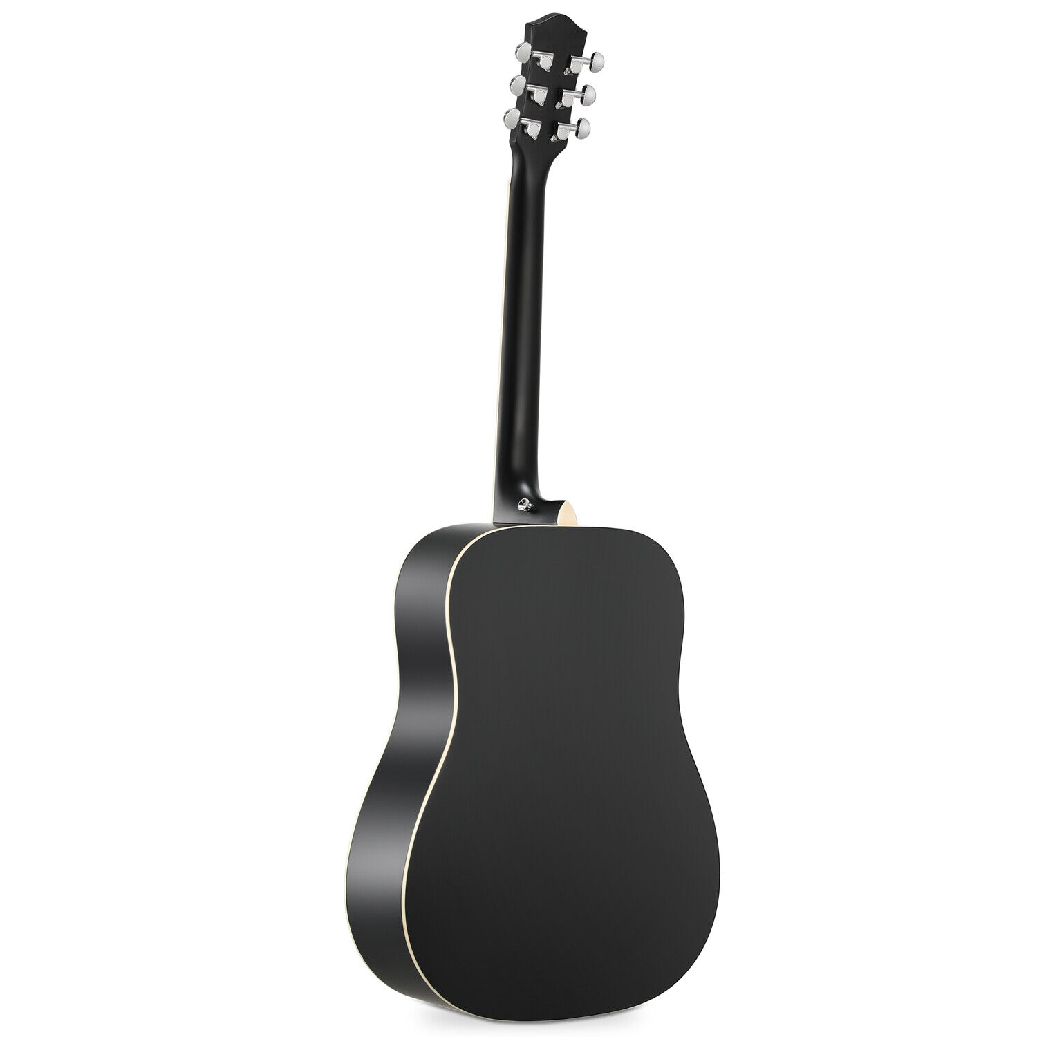 Donner DAG-1B Acoustic Guitar Full Size 41″ Cutaway Mahogany +Bag Strap | Refurb 12