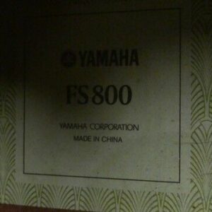 Yamaha FS-800 Dreadnought Acoustic Guitar - Image 5