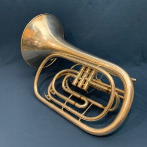 Silver Kanstul Custom Class Bb Marching French Horn S/N 3158 Anaheim CA - Image 6