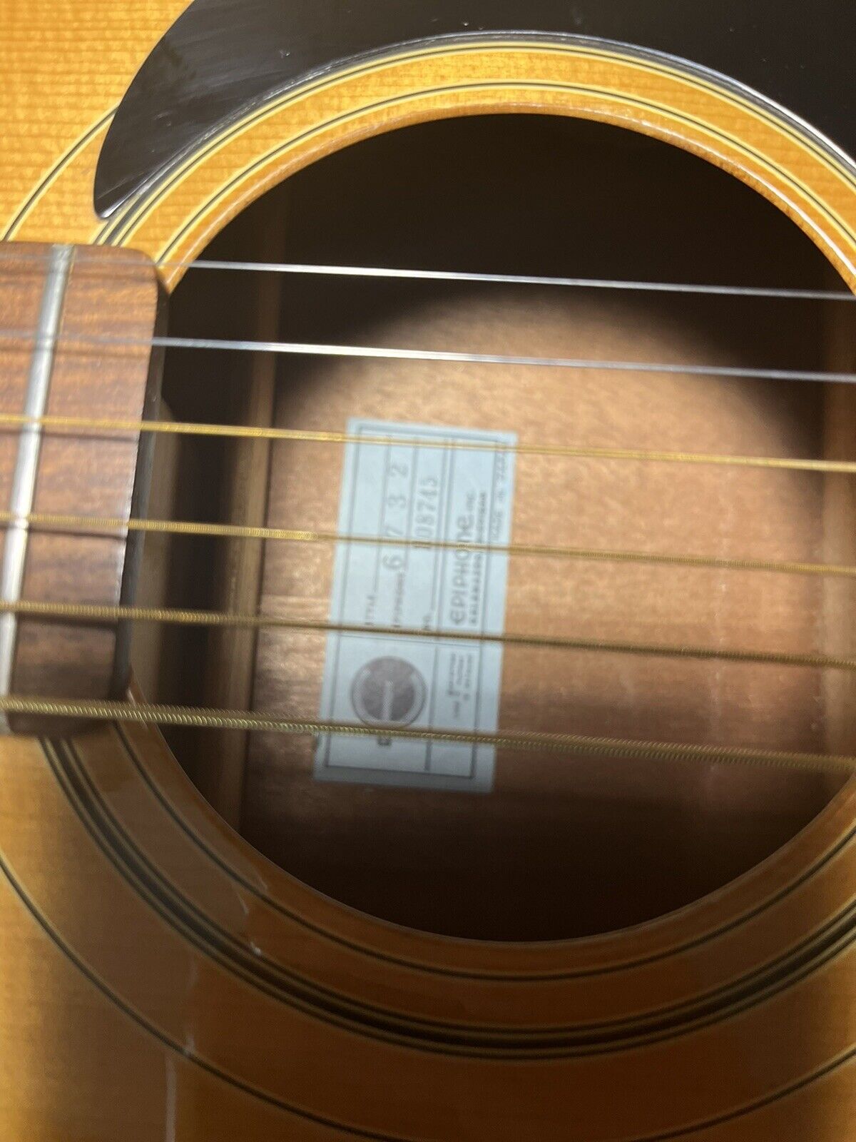 EPIPHONE ACOUSTIC Guitar 6732 4