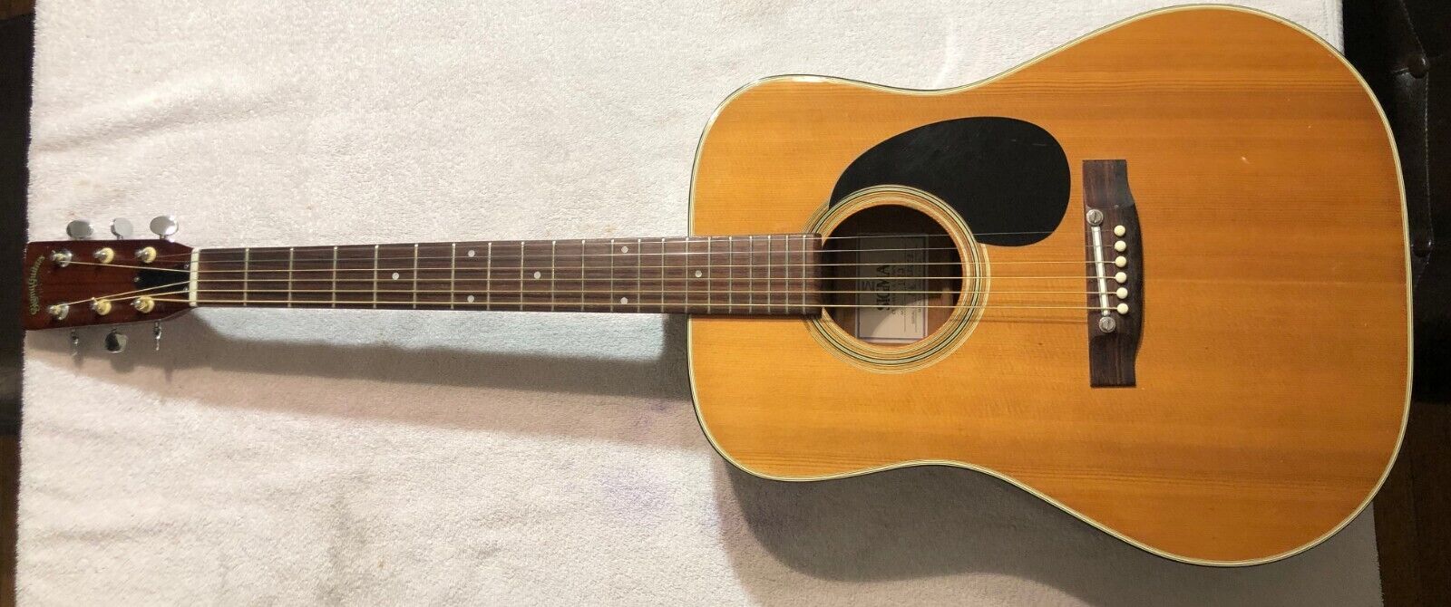 Sigma M DM3 70s or 80s Dreadnought Acoustic Guitar Good Shape / / / 1