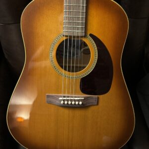 Seagull S6 Tobacco-Burst Acoustic Guitar With Hard Case And Ower Book - Image 13