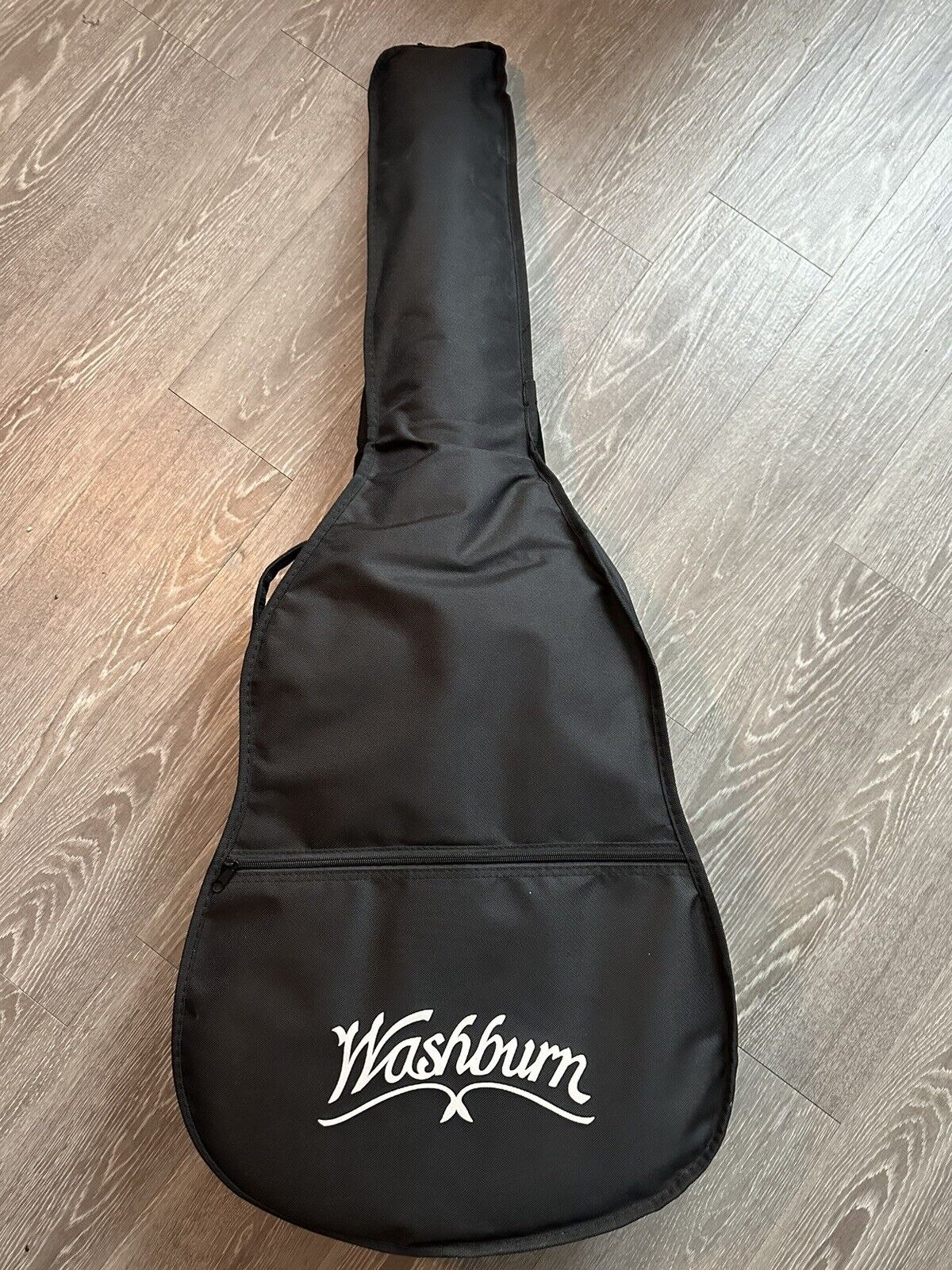 Washburn Guitar Bundle WD100DL Dreadnought Mahogany Acoustic Guitar 3