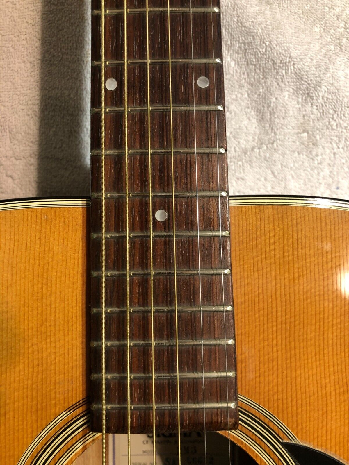 Sigma M DM3 70s or 80s Dreadnought Acoustic Guitar Good Shape / / / 6