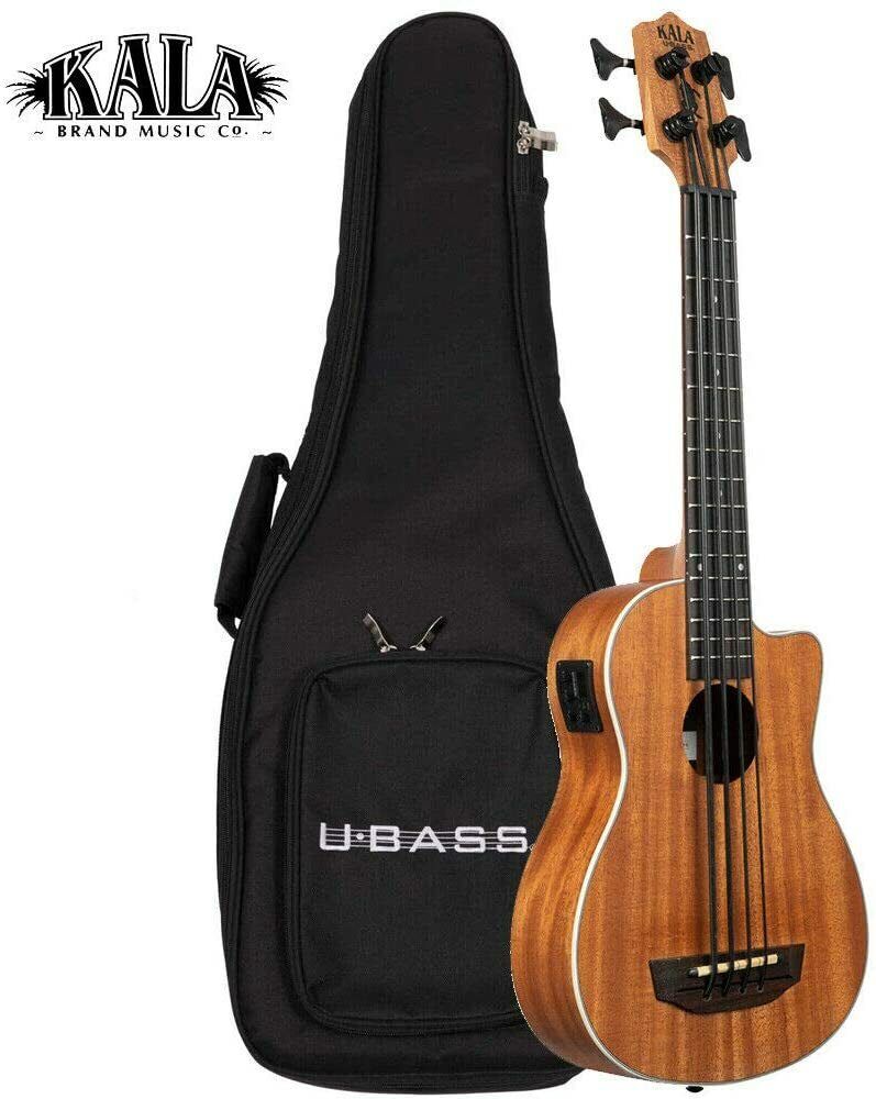 Kala U-Bass Scout Acoustic-Electric Bass Guitar 1