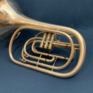 Silver Kanstul Custom Class Bb Marching French Horn S/N 3158 Anaheim CA - Image 8