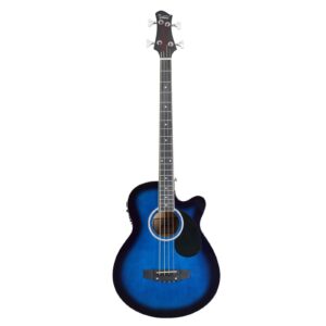 Glarry GMB101 4 string Electric Acoustic Bass Guitar w/ 4-Band Equalizer EQ7545R - Image 2