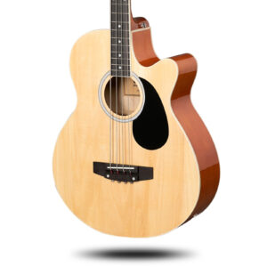 Glarry GMB101 4 string Electric Acoustic Bass Guitar 4-Band Equalizer EQ-7545R - Image 23