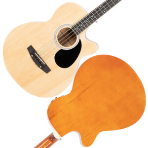 Glarry GMB101 4 string Electric Acoustic Bass Guitar 4-Band Equalizer EQ-7545R - Image 24