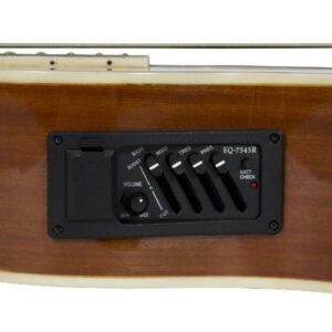 Full Size Acoustic Electric Bass Guitar 22-Fret with 4-Band Equalizer Solid Wood - Image 4