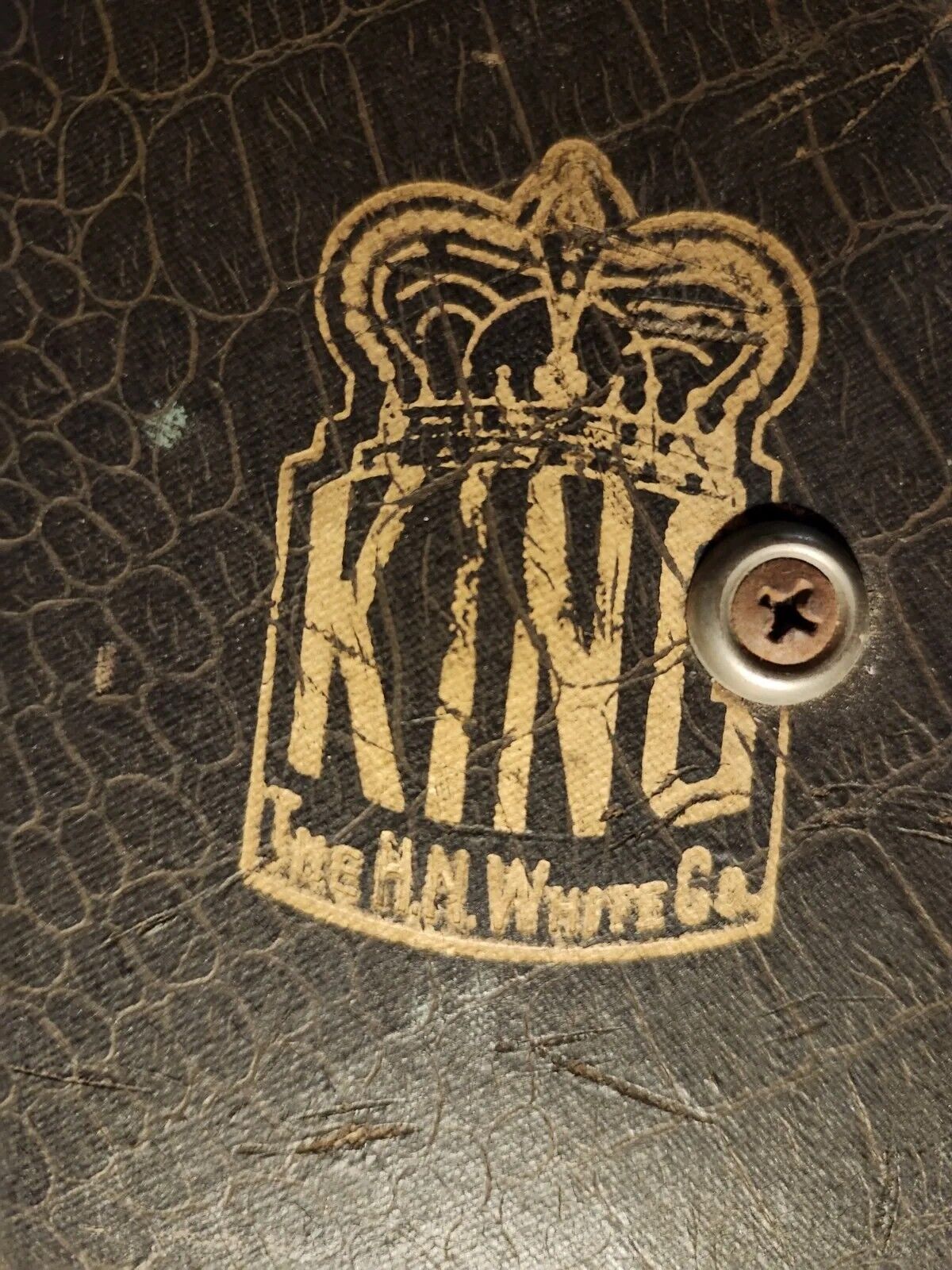 French Horn, King 1156 Single Key F with Eb Slide & Hard Case, circa, circa 1977 4