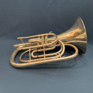 Silver Kanstul Custom Class Bb Marching French Horn S/N 3158 Anaheim CA - Image 10