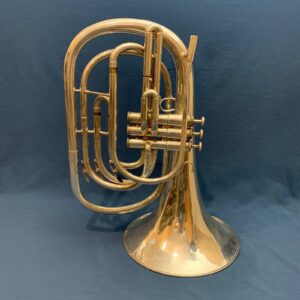 Silver Kanstul Custom Class Bb Marching French Horn S/N 3158 Anaheim CA - Image 11
