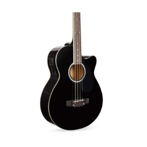 Acoustic Electric Bass Guitar - Full Size, 4 String, Fre... - Image 1