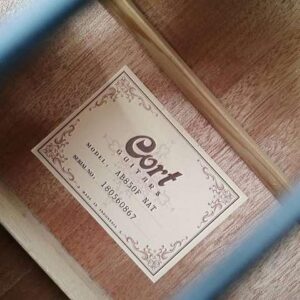 CORT AB850F NAT Acoustic Bass Guitar - Image 7