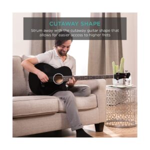 Acoustic Electric Bass Guitar - Full Size, 4 String, Fre... - Image 6