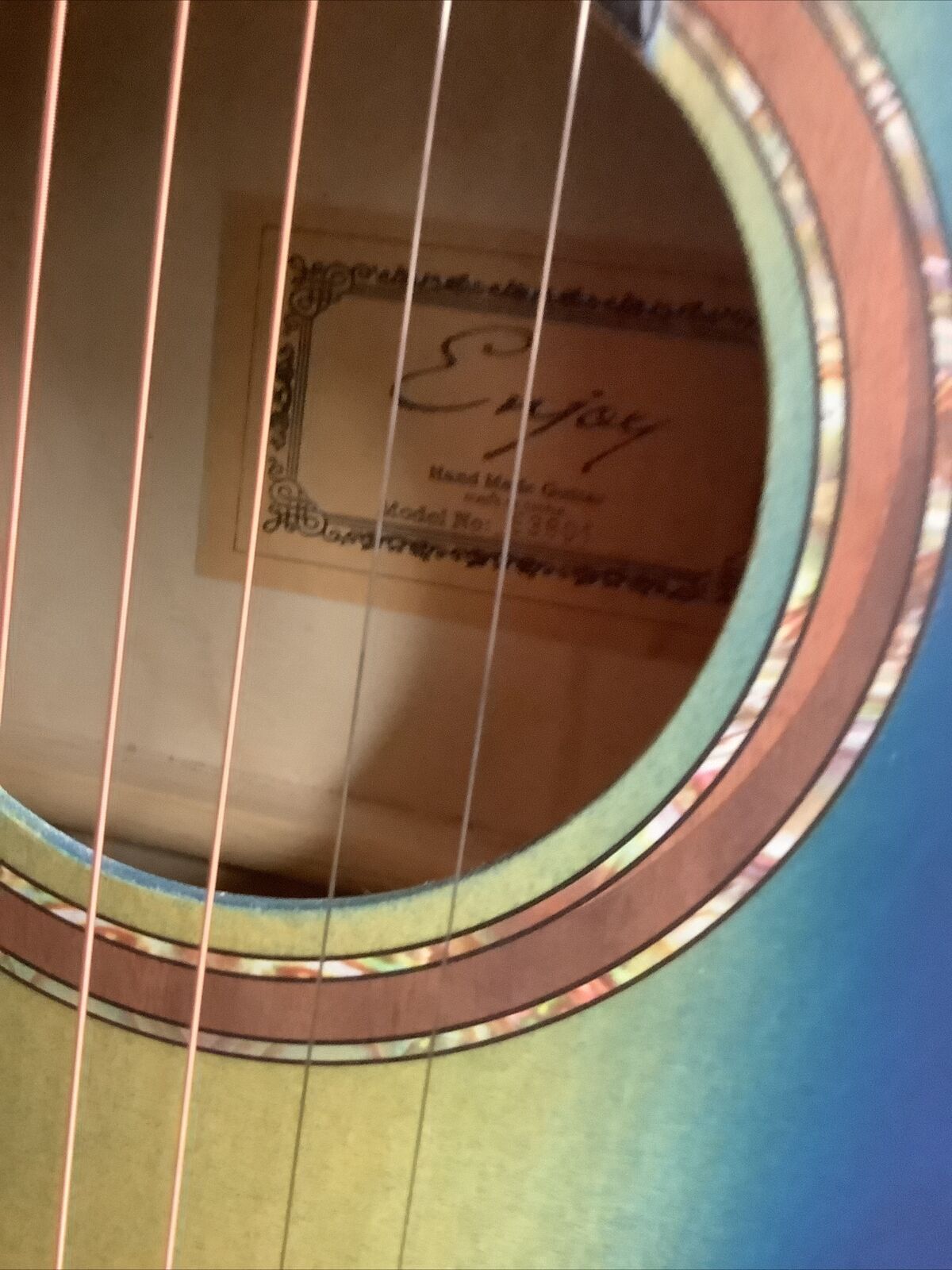 Beginner 38″ Acoustic Guitar 3