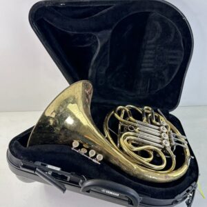 Silver Kanstul Custom Class Bb Marching French Horn S/N 3158 Anaheim CA - Image 12