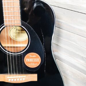 Fender CD-60S Dreadnought Acoustic - Black (02468-S1) - Image 2