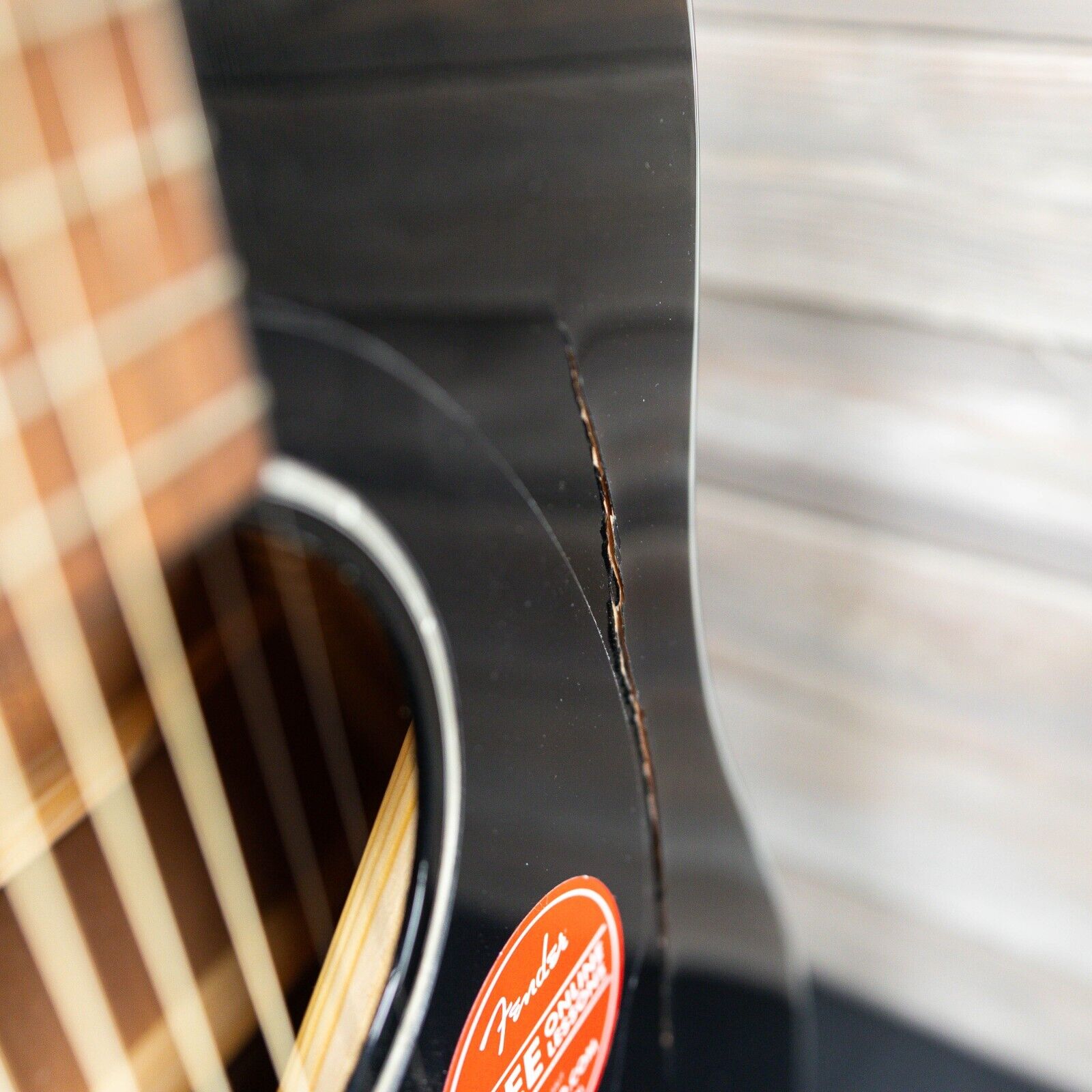 Fender CD-60S Dreadnought Acoustic – Black (02468-S1) 3