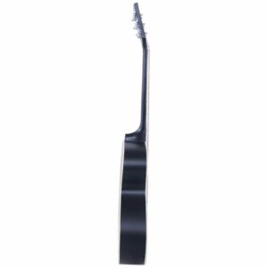 Glarry GT501 40" Practice Beginner Spruce Folk Acoustic Guitar Black - Image 6