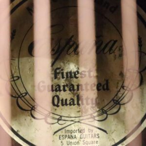 Espana 1969 FL-70 Dreadnought Acoustic Right handed Guitar Made in Finland - Image 4