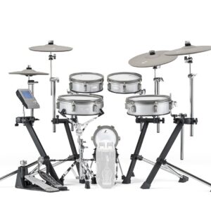 EFNOTE EFNOTE3 5-Piece Electronic Drum Set - White Sparkle - Image 1
