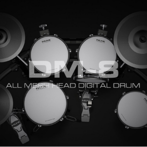 Newest! Nux DM8 all REMO Mesh head digital drum 9-Pieces Electronic Drum - Image 3