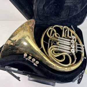 Conn French Horn Needs TLC Repair USA Hard Case - Image 4