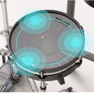 Newest! Nux DM8 all REMO Mesh head digital drum 9-Pieces Electronic Drum - Image 4