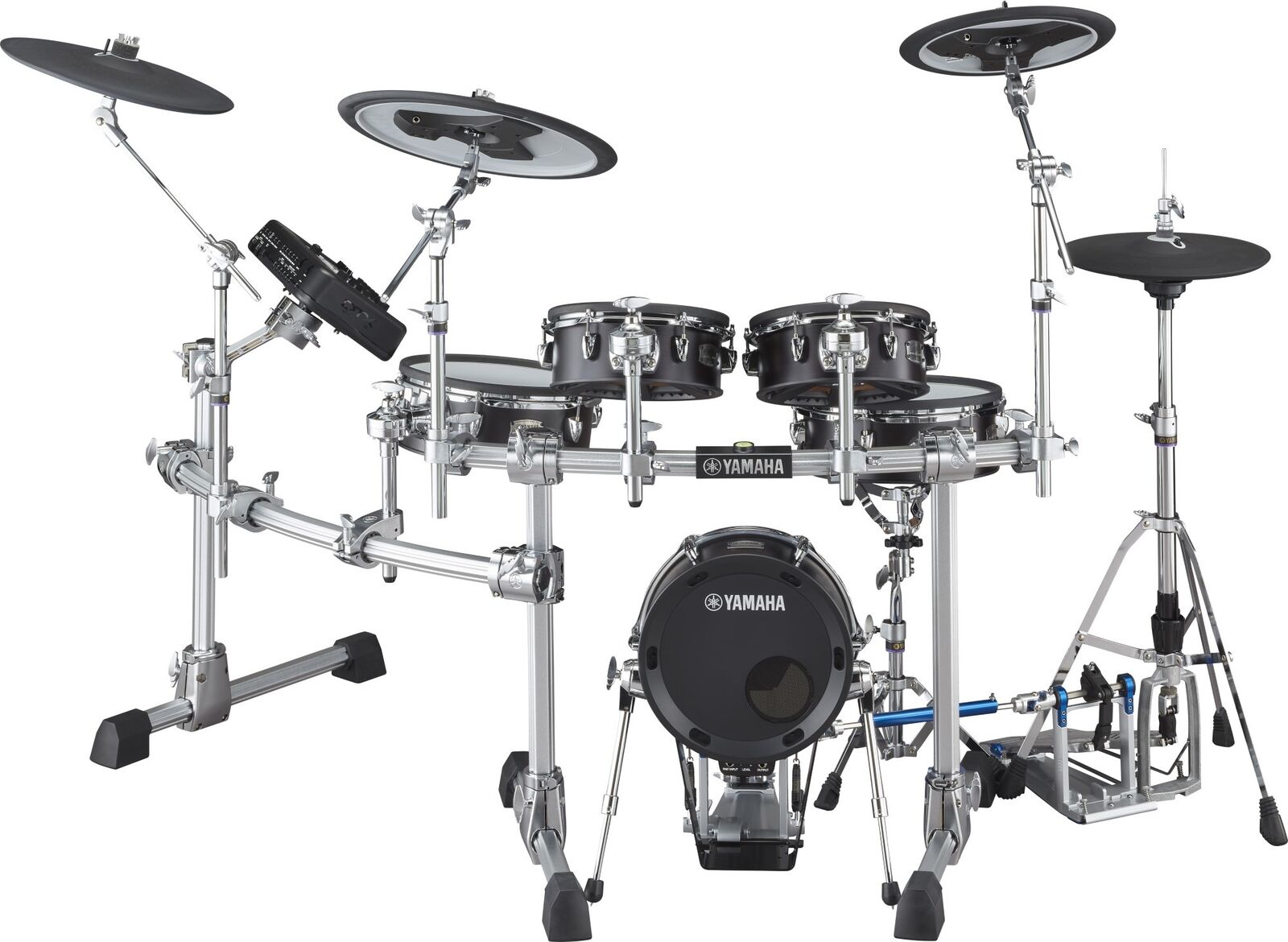 Yamaha DTX10K-M Electronic Drum Kit with DTX-PROX and Mesh Pad Set Black Forest 1