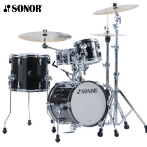 Sonor AQ2 MARTINI 4PCS Drum Shell Pack Transparent Stain Black AQ2-MARTINIWMCTSB - Image 1