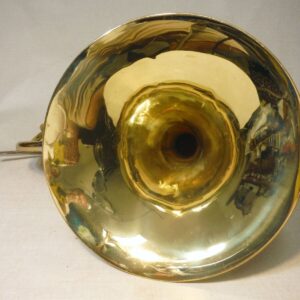 JUPITER JHR-852 DOUBLE FRENCH HORN BRASS WORKING GOOD W/DENTS CASE MOUTHPIECE - Image 15
