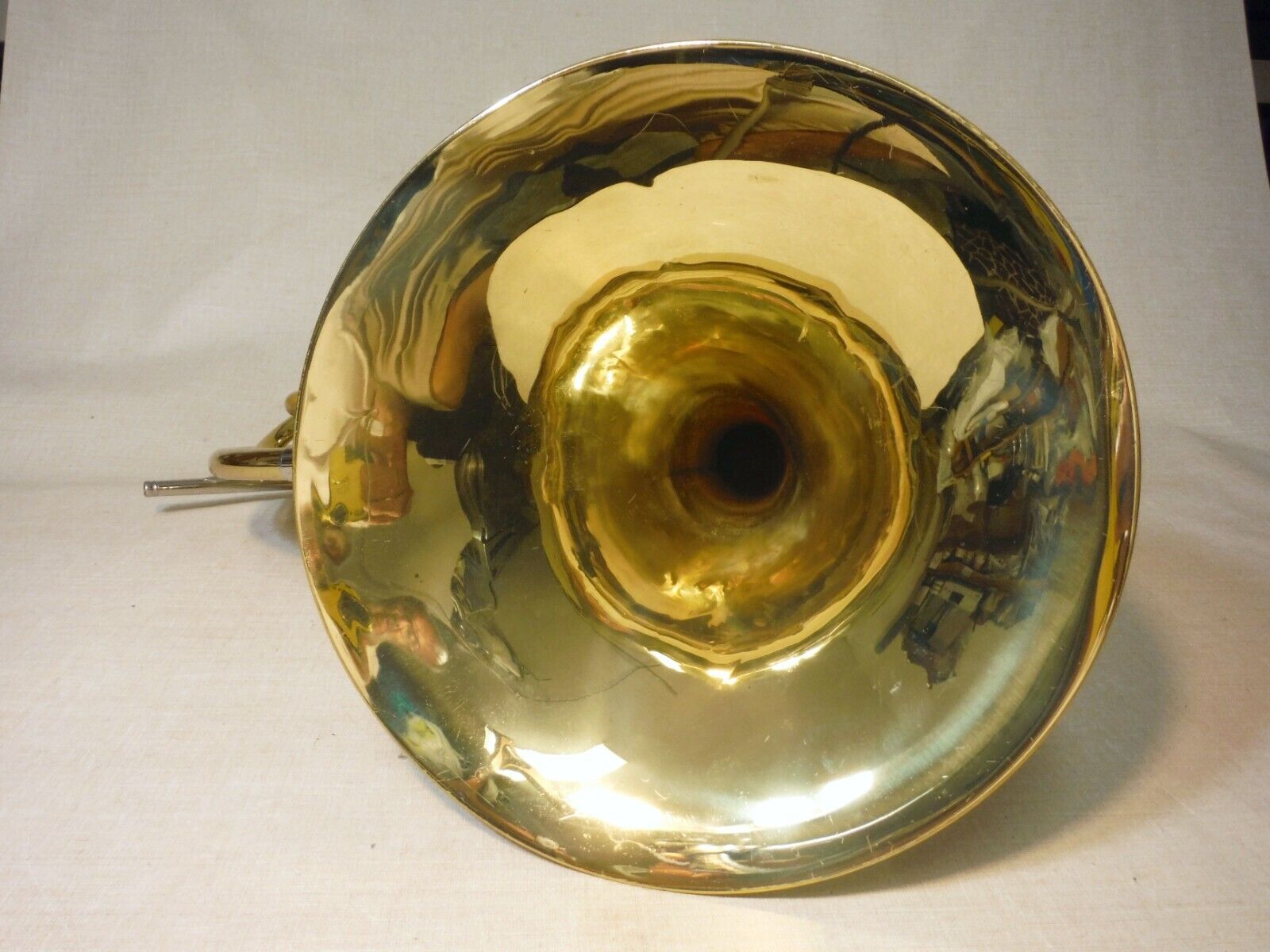 JUPITER JHR-852 DOUBLE FRENCH HORN BRASS WORKING GOOD W/DENTS CASE MOUTHPIECE 15