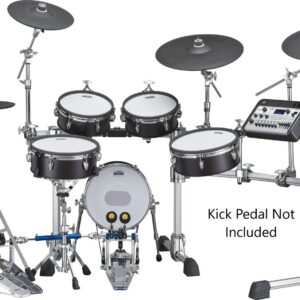 Yamaha DTX10K-M Electronic Drum Kit with DTX-PROX and Mesh Pad Set Black Forest - Image 2