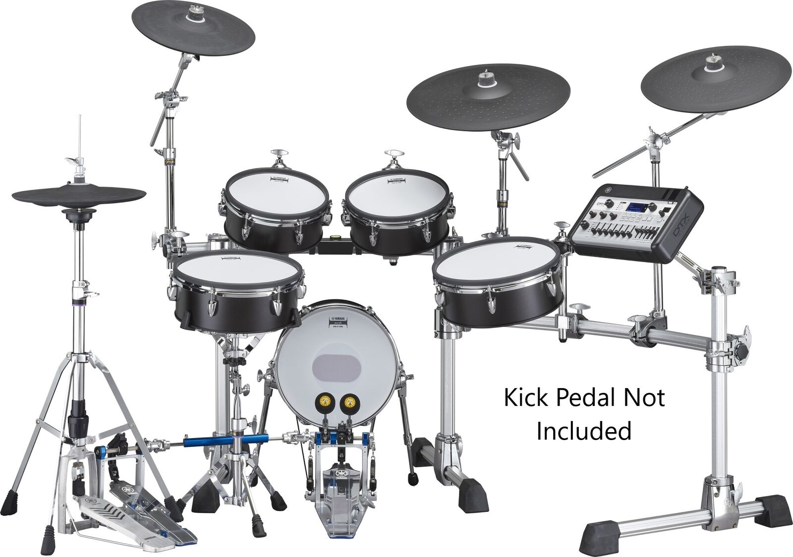 Yamaha DTX10K-M Electronic Drum Kit with DTX-PROX and Mesh Pad Set Black Forest 2