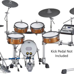 Yamaha DTX10K-M Electronic Drum Kit with DTX-PROX and Mesh Pad Set Black Forest - Image 3