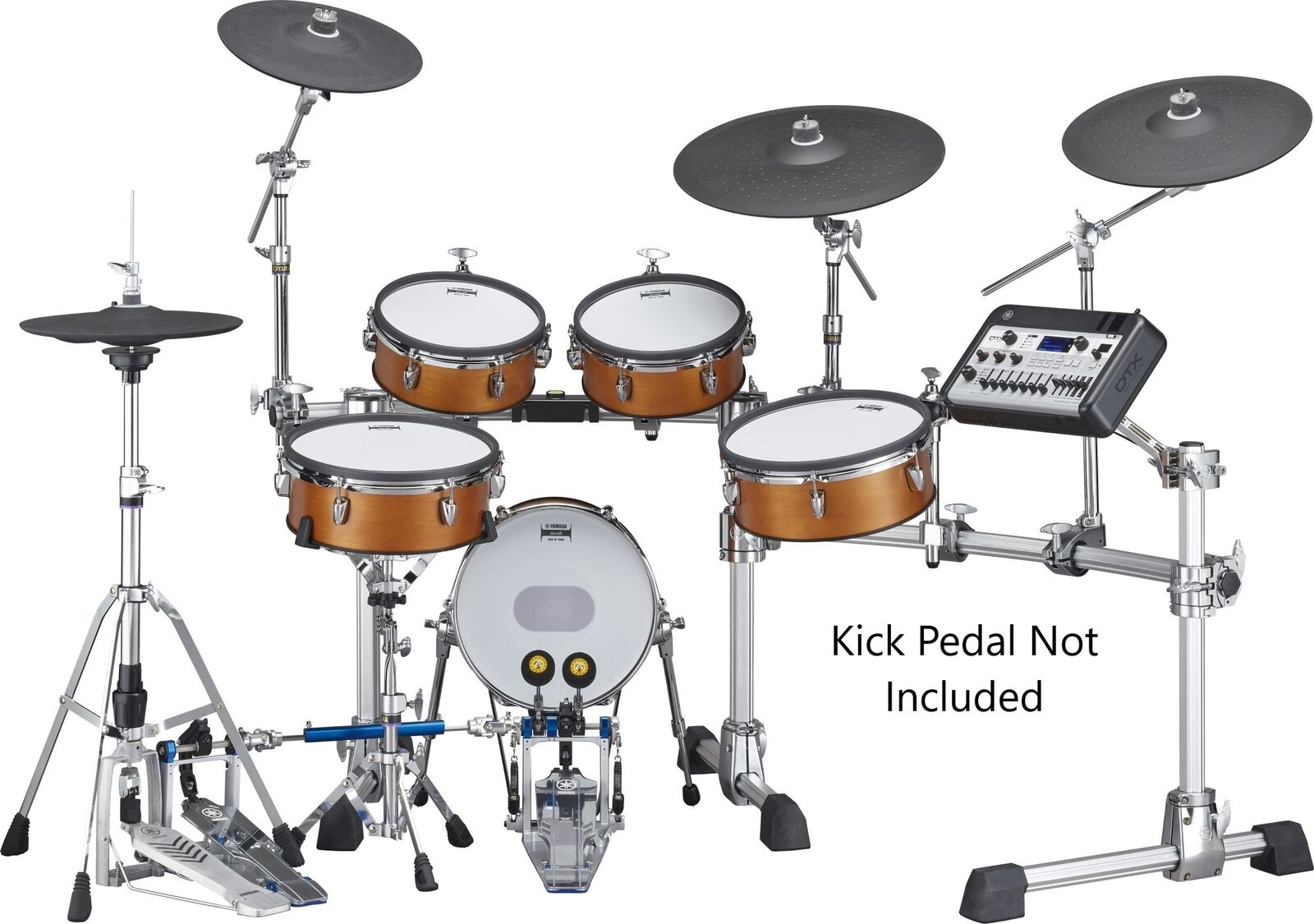 Yamaha DTX10K-M Electronic Drum Kit with DTX-PROX and Mesh Pad Set Black Forest 3