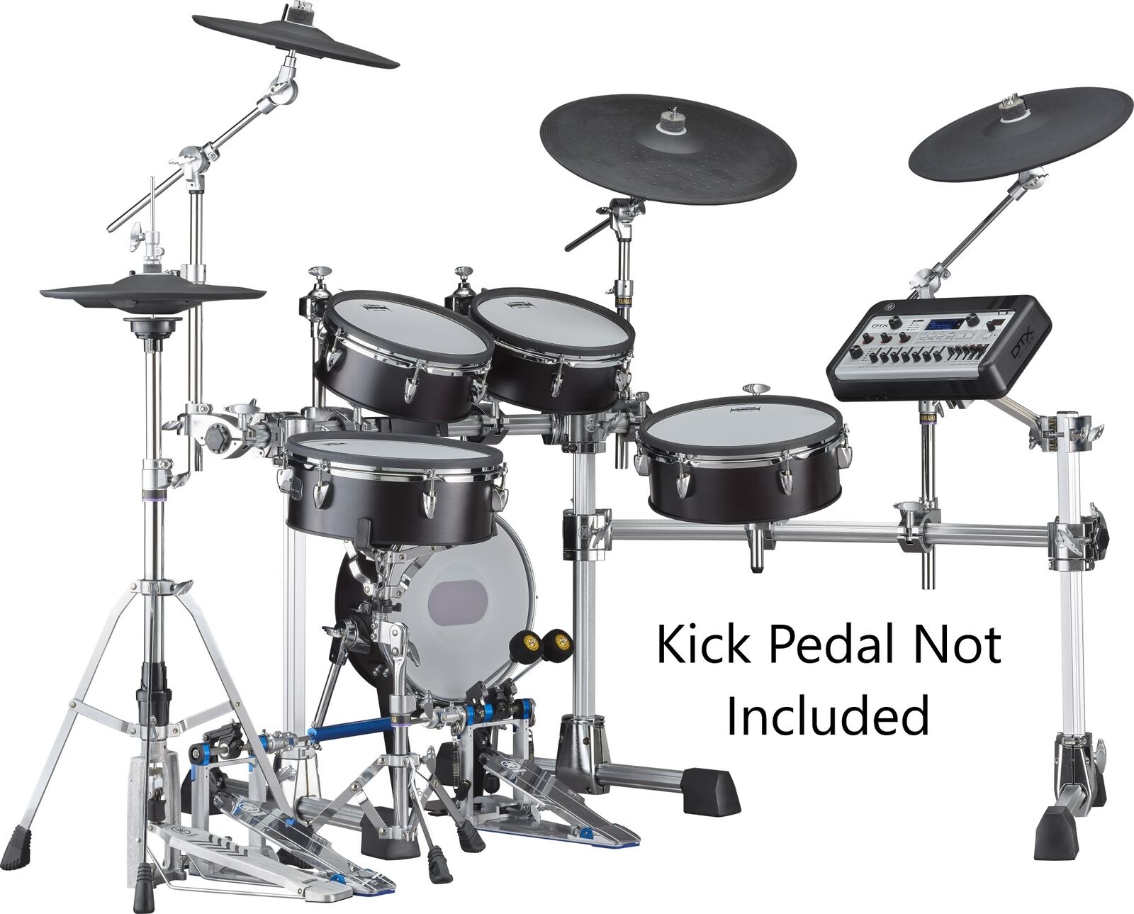Yamaha DTX10K-M Electronic Drum Kit with DTX-PROX and Mesh Pad Set Black Forest 4